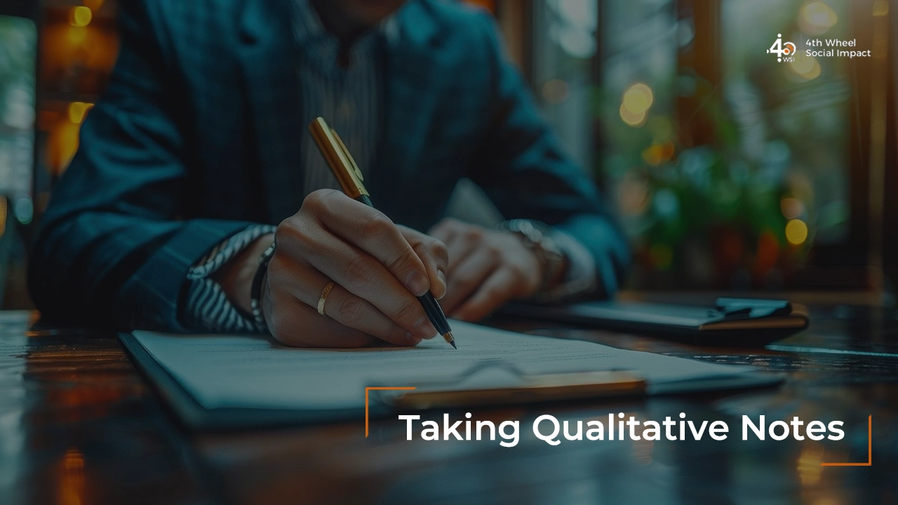 Taking Qualitative notes