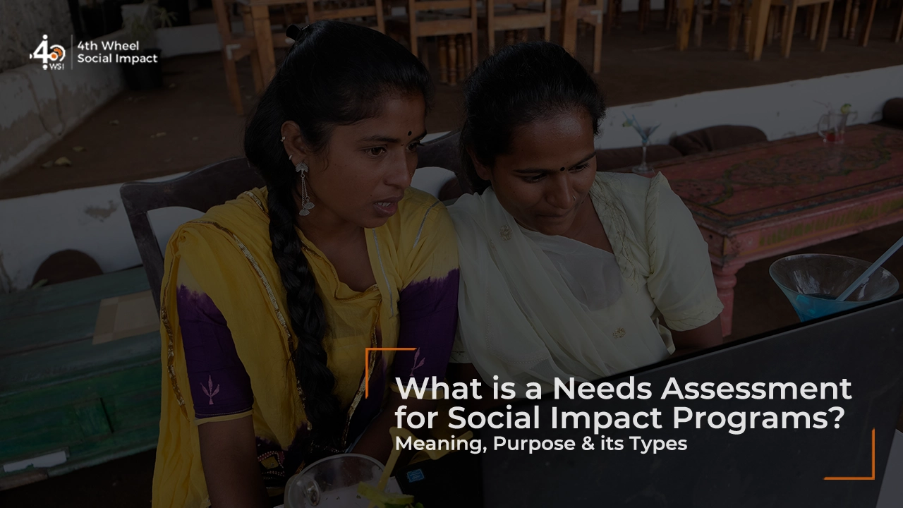 What is Needs assessment for social impact programs